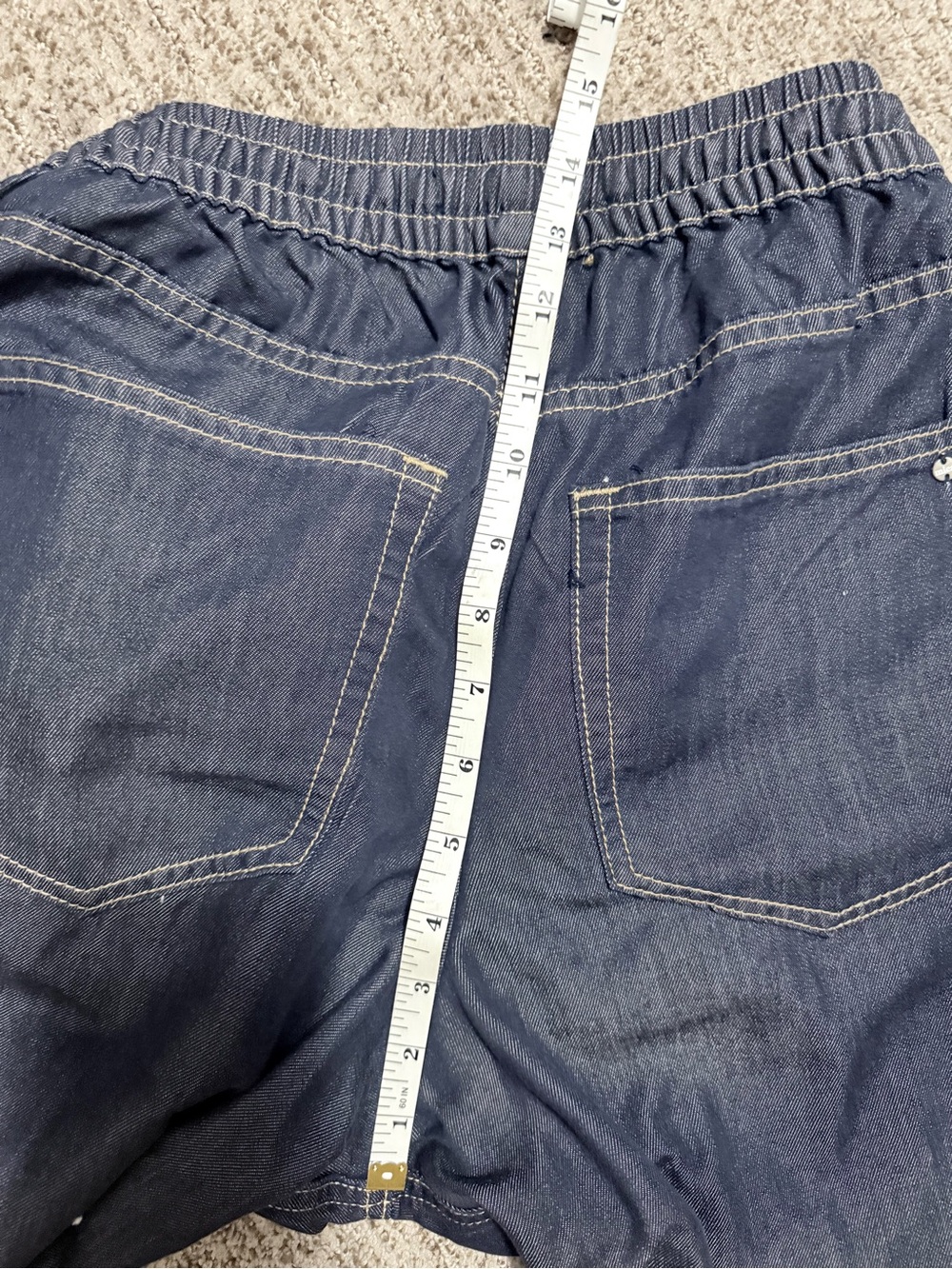 Mica premium denim Wide-Leg jeans - Dark Indigo - Picture 4 of 7